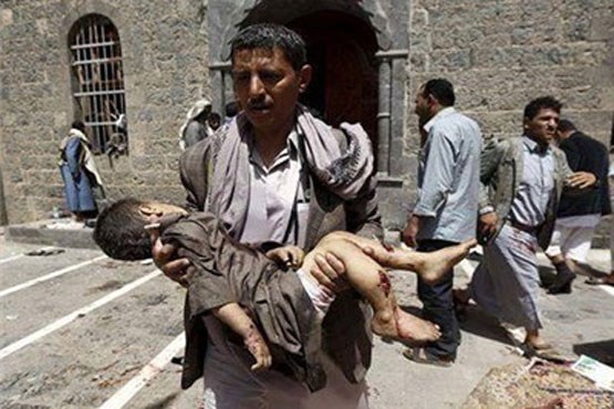 ۲۹ شهید و دهها زخمی در اثر ۲ انفجار تروریستی در مسجدی در صنعا