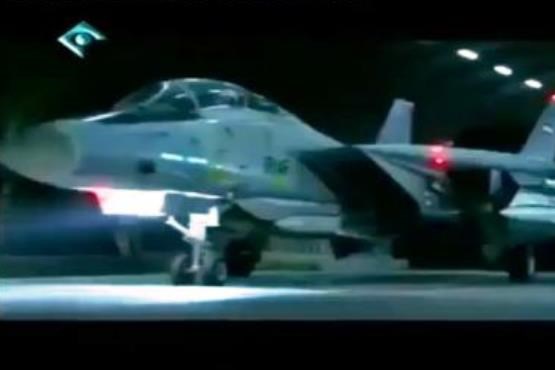 پرواز اضطراری جنگنده F14 نیروی هوایی ایران + فیلم