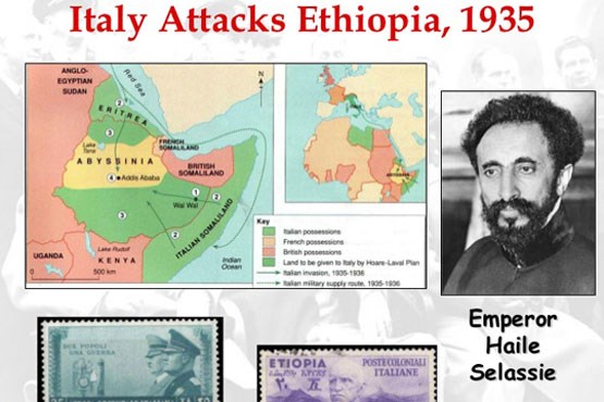 ارتش فاشیست ایتالیا به اتیوپی  حمله کرد + عکس