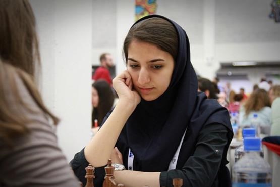 تساوی دختر شطرنج باز ایرانی مقابل قهرمان اروپا