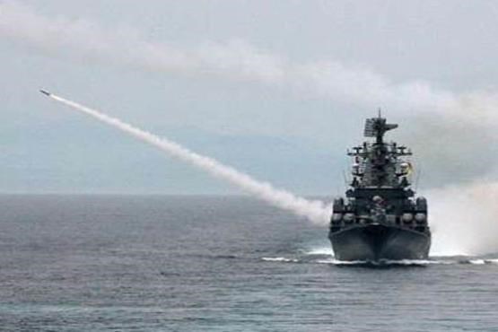 شلیک موشک از دریای خزر به مواضع داعش در سوریه