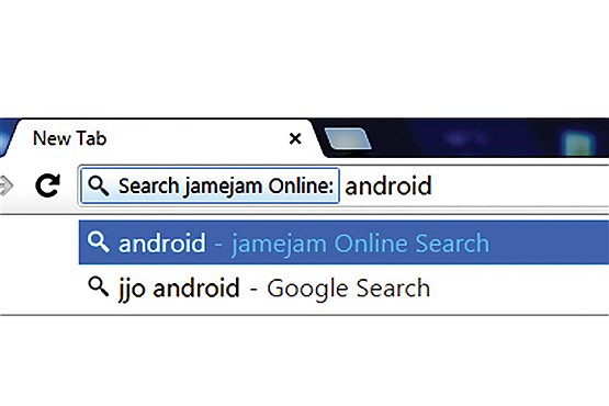 جست‌وجو در سایت‌های دلخواه از نوار آدرس کروم