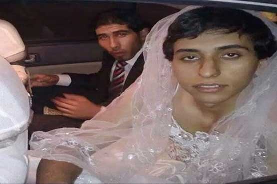 فرار یک داعشی با لباس عروس + فیلم