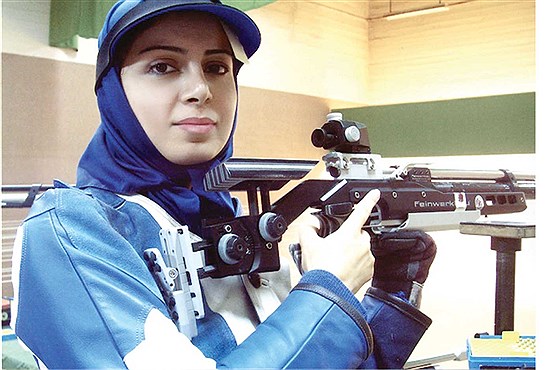 لیدا فریمان؛ اولین بانوی ایرانی پرچمدار در المپیک
