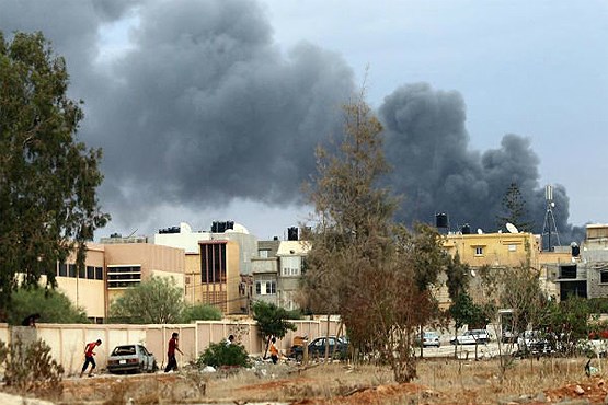 سقوط بالگرد در لیبی با 23 سرنشین