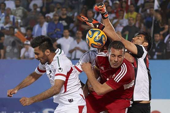 تیم ملی فوتبال ساحلی ایران سوم شد