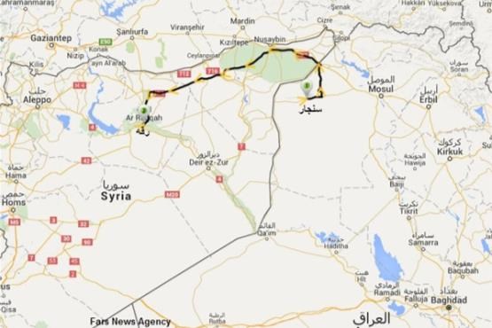بزرگراه اصلی عراق به سوریه از کنترل داعش خارج شد
