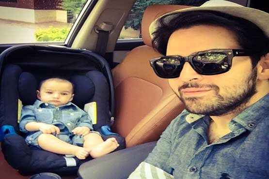 تبریک عماد طالب‌زاده به مناسبت تولد پسرش + عکس