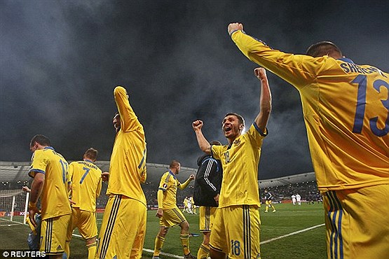 اوکراینی ها هم به یورو 2016 رسیدند +تصاویر