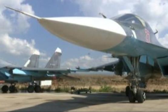فیلم تلفات و خسارات داعش در نتیجه حملات هوایی-موشکی روسیه