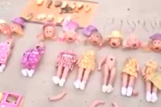 فیلم عروسک های انفجاری دام جدید داعش برای کودکان بیگناه