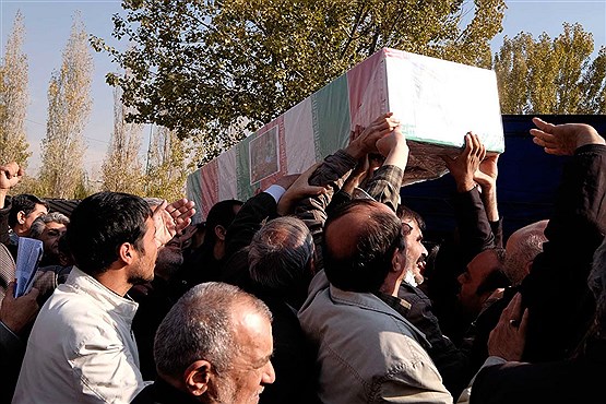 تشییع پیکر مرحوم غضنفر رکن آبادی