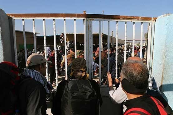 بازداشت افراد فاقد ویزا در مرز مهران