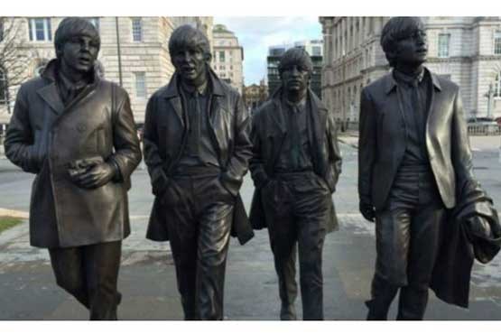 مجسمه گروه «بیتلز» در لیورپول نصب شد