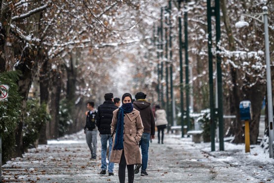 تهران دوشنبه برفی می شود