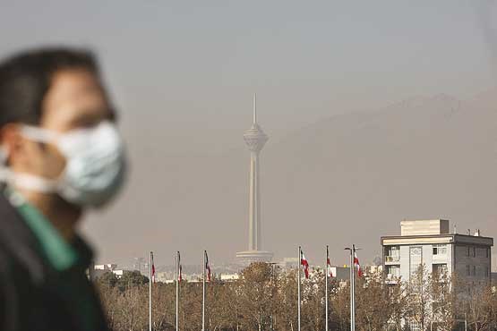 استمرار وضعیت ناسالم هوای تهران تا یکشنبه