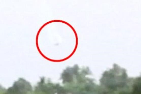 لحظه سقوط جنگنده و کشته شدن دو خلبان + عکس