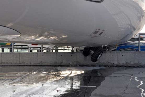 «نقص‌ سیستم ترمز» دلیل بروز حادثه‌ برای ایرباس‌ در فرودگاه استانبول‌‌ + عکس