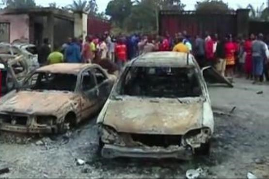 100 کشته  در انفجار شرکت گاز