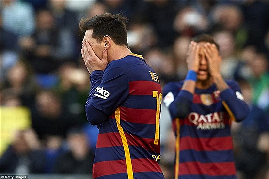 تساوی ناامید کننده بارسلونا +گزارش تصویری