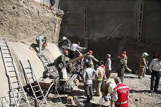 مرگ یک مرد بر اثر ریزش ناگهانی دیوار در دارآباد