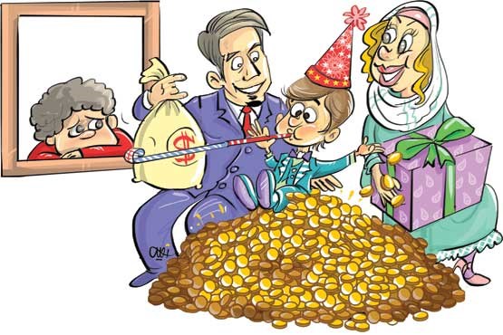 جشن تولدهای گران‌تر از عروسی