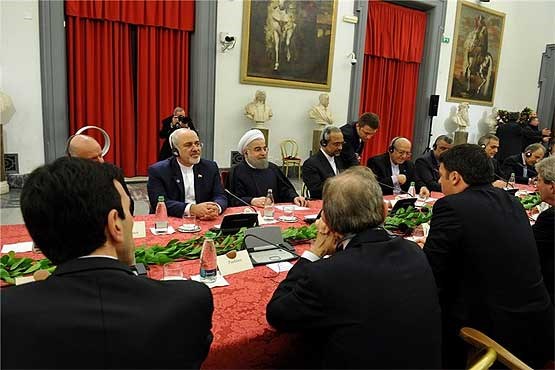ایران و ایتالیا 14 سند همکاری امضا کردند