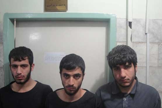زورگیران خشن تهران دستگیر شدند + عکس