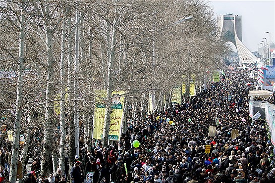 راهپیمایی 22 بهمن در تهران