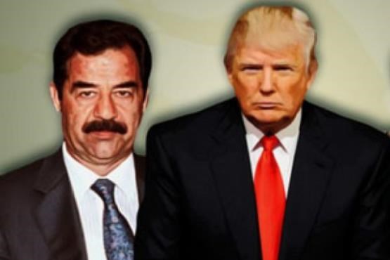 تمجید دیوانه‌ وار ترامپ از "صدام"