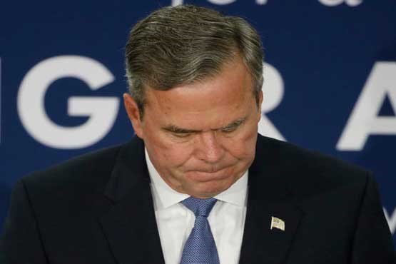 «جب بوش» از انتخابات ریاست جمهوری آمریکا کناره گیری کرد