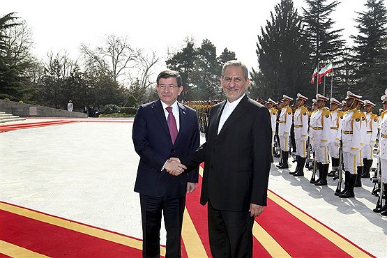 استقبال رسمی از نخست وزیر ترکیه
