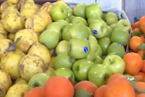 میوه های قاچاق در بازار شیراز