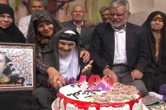 عکس کیک تولد برای مادر بزرگ