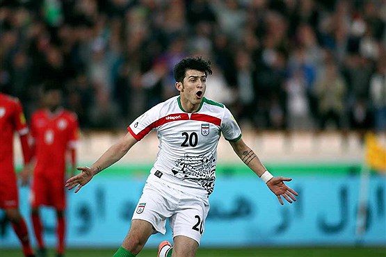 دیدار تیم های ملی فوتبال ایران و عمان