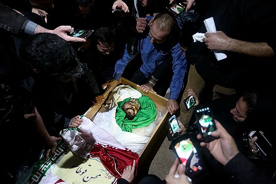 وداع با پیکر دو شهید مدافع حرم ارتش جمهوری اسلامی ایران