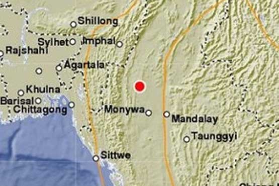 زلزله ۷.۲ ریشتری میانمار و هند را لرزاند