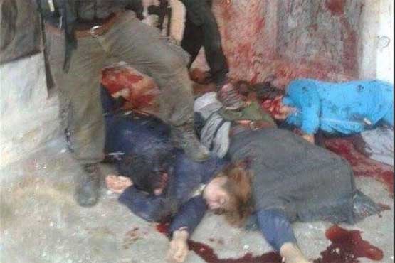 جنایت وحشتناک تروریست های تکفیری در یک روستای سوریه +عکس