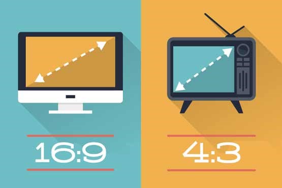 16:9 : نسبت طلایی در صفحه عریض تلویزیون
