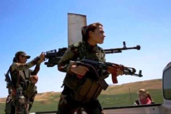 یگان زنان و مردان کرد در نبرد با داعش + اسلاید شو