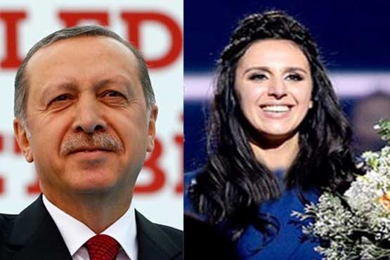 تماس اردوغان با خوانندۀ زن ضد روس!