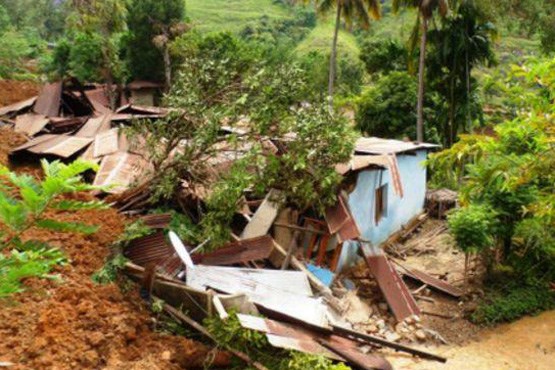 رانش زمین در سریلانکا 3 روستا را بلعید