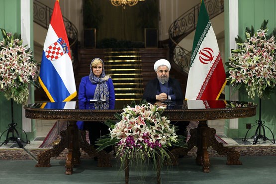 روحانی: کرواسی می‌تواند دروازه‌ای برای ارتباط ایران با اتحادیه اروپا باشد