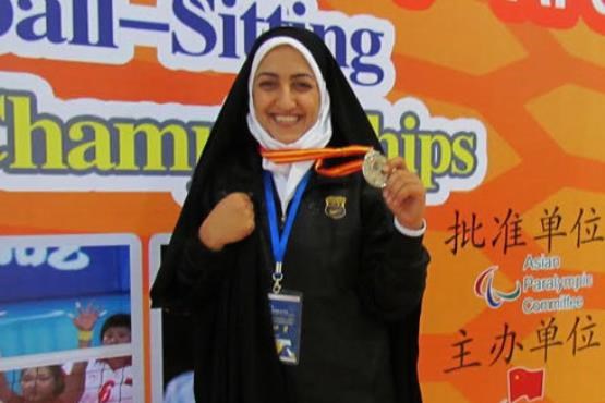 بانوی ملی‌پوش تیم والیبال نشسته پرچمدار ایران در پارالمپیک ریو شد