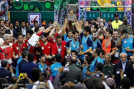 قهرمانی قاطعانه کشتی فرنگی ایران در جهان
