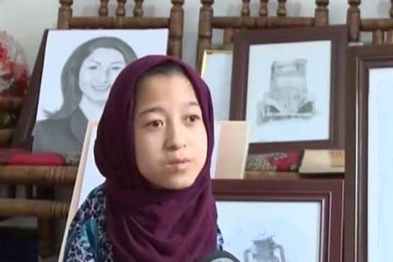 دختر معلول امید مردم افغانستان