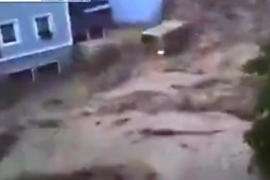خسارات سیلاب شدید در جنوب آلمان (فیلم)