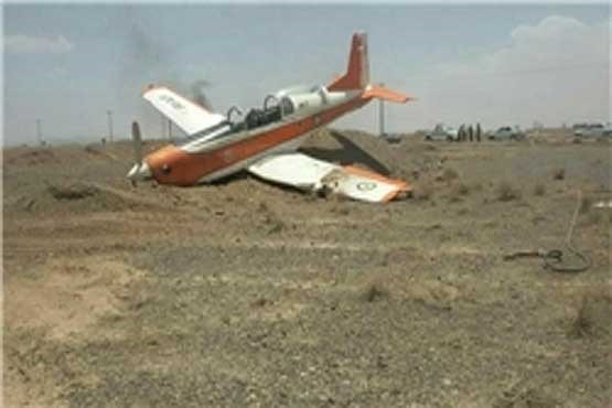 سقوط هواپیمای آموزشی در استان البرز / خلبان جان باخت