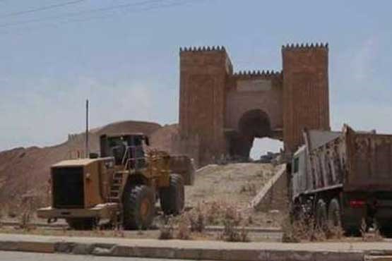 داعش معبد نابو در عراق را نابود کرد
