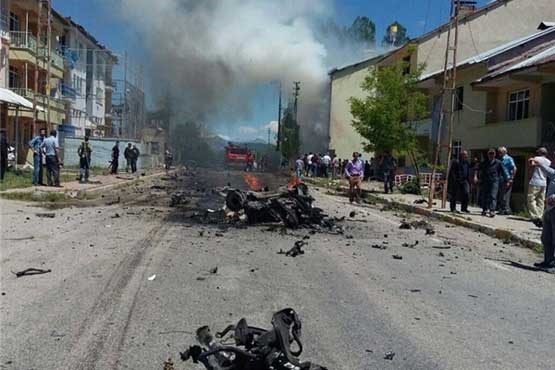 انفجار، تونجلی ترکیه را لرزاند